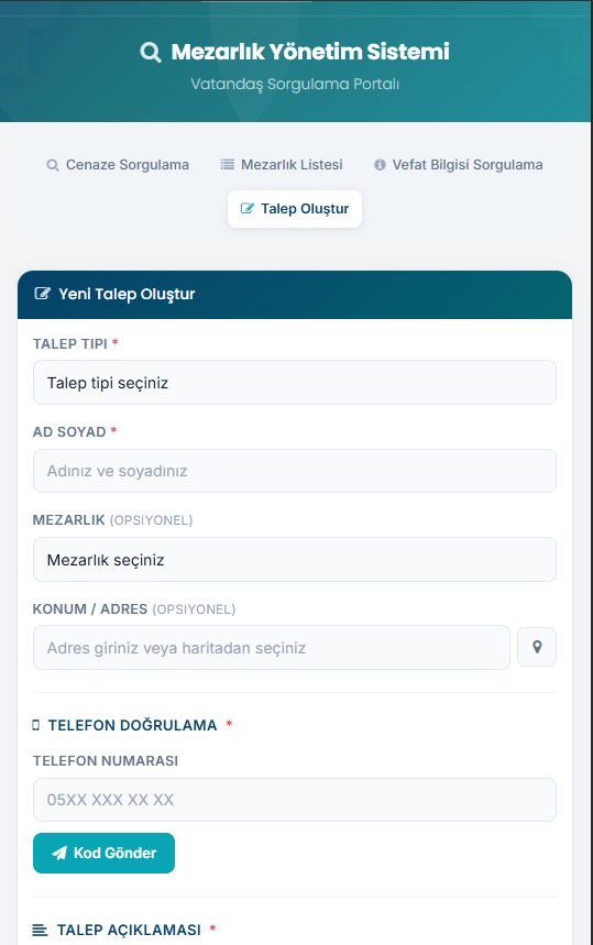 Vatandaş Sorgulama Paneli
